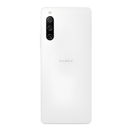 Rear window Sony Xperia 10 IV White (Original Disassembled) - Grade A