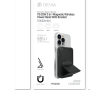 Power Bank Magnetic Sans Fil 10000 mAh 20W avec Devia Support Extreme Speed Series JM-C11 - Noir