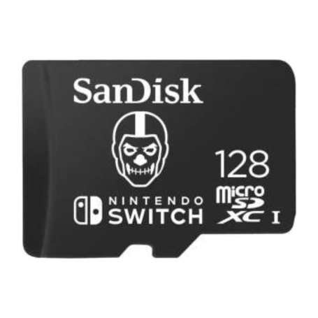 Switch Micro SDXC SanDisk 128GB Fortnite Skull Trooper