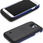 Samsung Galaxy S4 External Battery Case with 2 Shell Black / Blue TYLT - Black