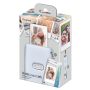 FUJIFILM Instax Mini Link Dusky Portable Bluetooth Instant Photo Printer - White