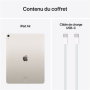 iPad Air 13" (6e Génération) 256 Go Wi-Fi - Lumière Stellaire - Neuf