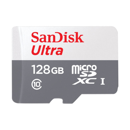 Carte Mémoire Flash Micro SDXC SanDisk Ultra 128 Go UHS-I Classe 10