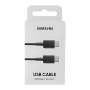 Câble Type-C / Type-C Samsung EP-DA705BBEGWW - 1M - Noir - Retail Box (Origine)