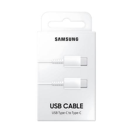 Samsung EP-DA705BWEGWW Type-C / Type-C cable - 1M - White - Retail Box (Original)