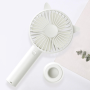 Mini USB Portable Fan with Stand 1200mAh - White