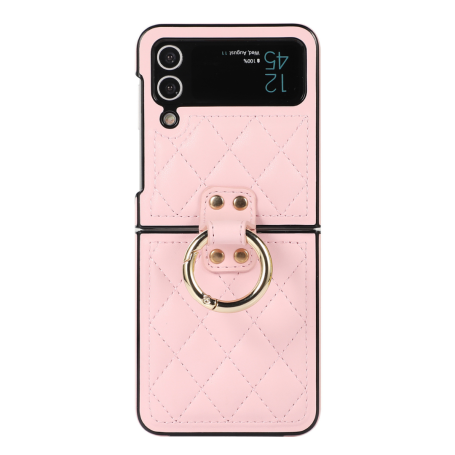 Coque Protection - Samsung Galazy Z Flip 5 (F731) - Rose Effet Matelassé