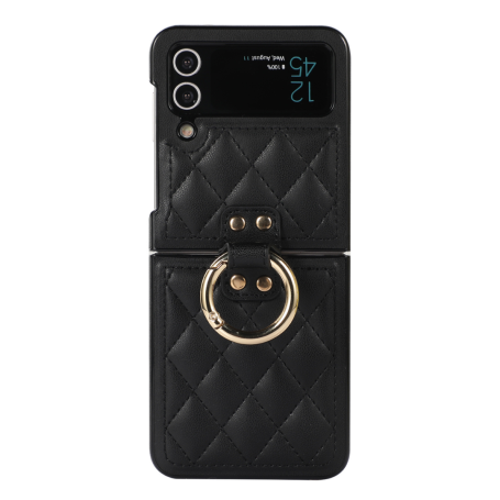 Coque Protection - Oppo find N3 flip - Noir Effet Matelassé