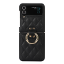 Protective Case - Oppo find N3 flip - Black Quilted Effect