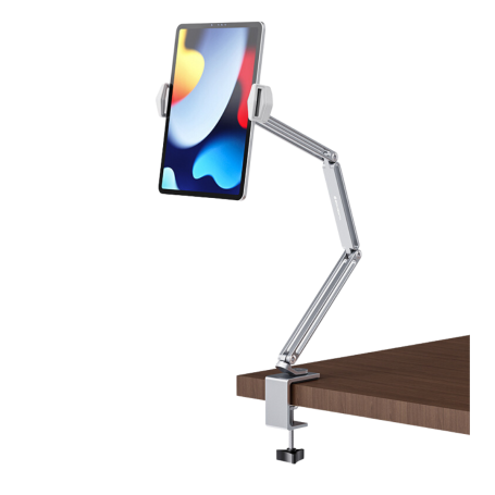 Universal Tablet Phone Holder - Silver