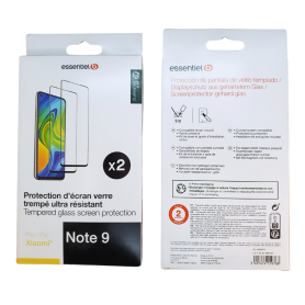 2 Pcs Verre Trempé ESSENTIELB