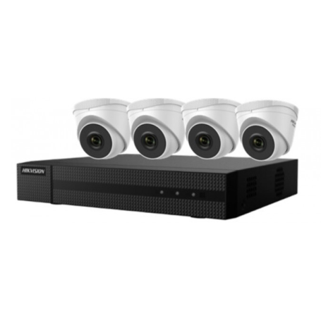 Caméra de surveillance HIKVISION - Lot de 4 - 1 To HDD - HWK-N4184TH-MH