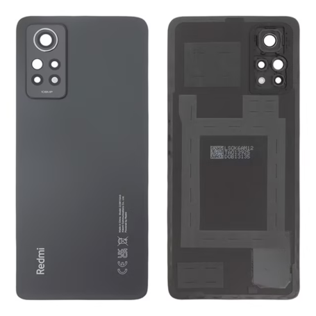 Vitre Arrière Xiaomi Redmi Note 12 Pro 4G Noir (Original Démonté) - Grade A