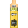 Type-C Rechargeable E-Liquid Vape - Vapen RTA Pod - 12000 puffs 0% Nicotine - Manue Pineapple Peach