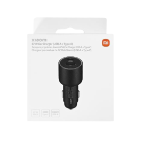 Chargeur allume-cigare USB-A + Type-C Xiaomi 67W BHR6814GL | EasyMobile