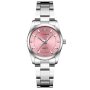 Lazada Women's Waterproof Quartz Watch Stainless Steel Strap - Pink