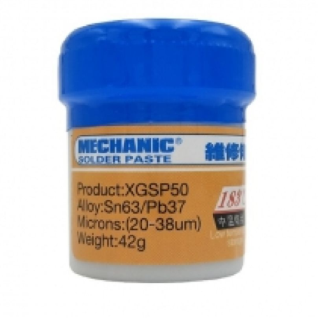 Solder paste 183° MECHANIC XGSP50 (42g)