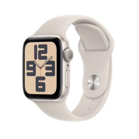 Montre Connectée Apple Watch Series SE 2 GPS 40mm Lumière Stellaire - Comme Neuf