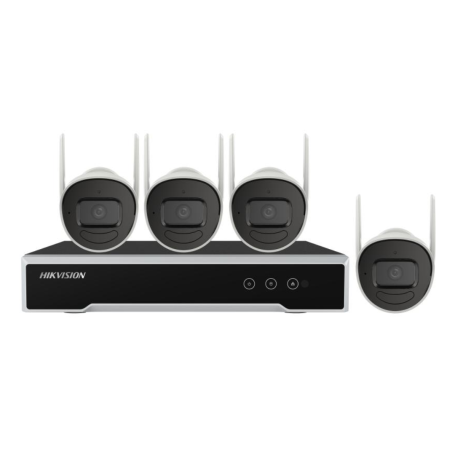 Caméra de surveillance HIKVISION - Lot de 4 - 1 To HDD - NK42W0H-1T(WD)(D)