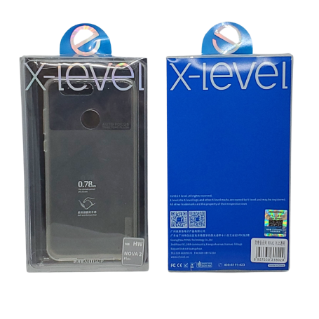 X-level Crystal Transparent Protective Case for Huawei Nova 2 Plus