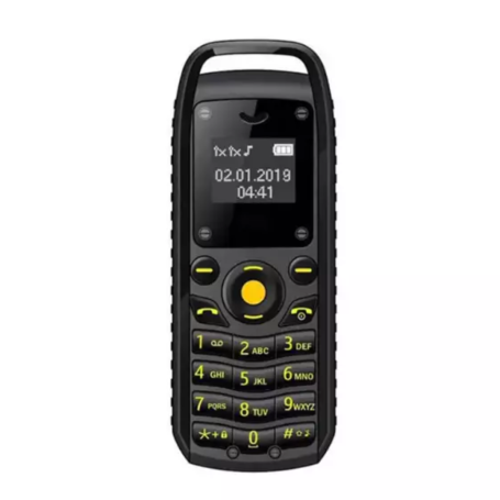 Mini Portable Phone B25 Dual Nano SIM Black