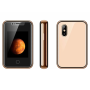 Mini Portable Phone 8XR Dual Nano SIM Gold