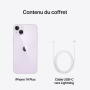 Apple Smartphone, Mobile Phone - iPhone 14 Plus 256GB Purple - Grade AB with box and accessories, wholesale price