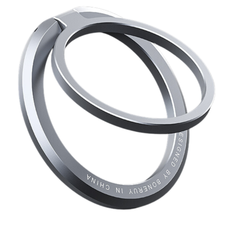 Telephone Holder Ring - Silver