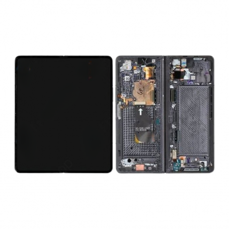 Ecran Intérieur Samsung Galaxy Z Fold 4 5G 2022 (F936) Noir + Châssis (Original Reconditionné)