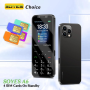 Mini Portable Phone F15 Pro 4 SIM 1200mAh Black