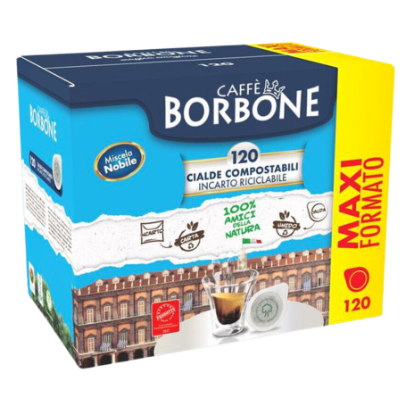 Paper pods ESE 44mm Borbone Cialda Espresso 120 Pods