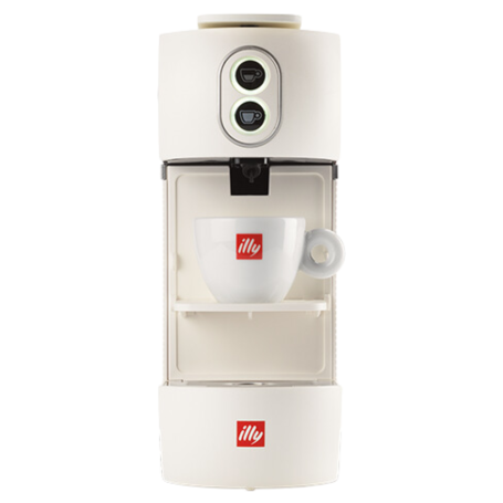 Coffee machine with paper pods ESE 44mm ILLY - White