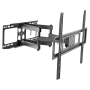 37" to 80 Extra Slim 40KG adjustable wall-mounted TV stand