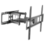 Fixation, Support mural, Mount - Support TV Mural Full Motion Extra Slim pour 37" à 80" - 40 kg Max / VESA 600×400 Max - Superio
