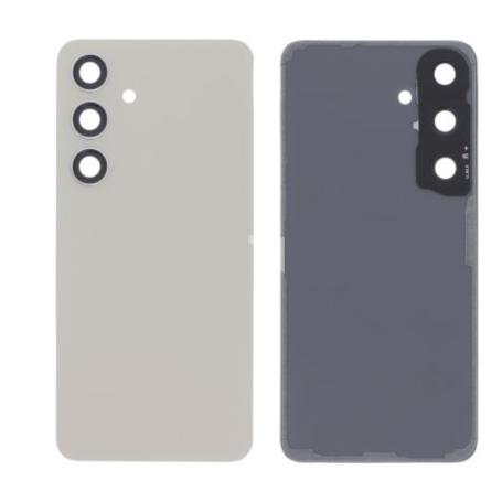 Vitre arrière Samsung Galaxy S24 5G (S921B) Argent (Sans Logo)