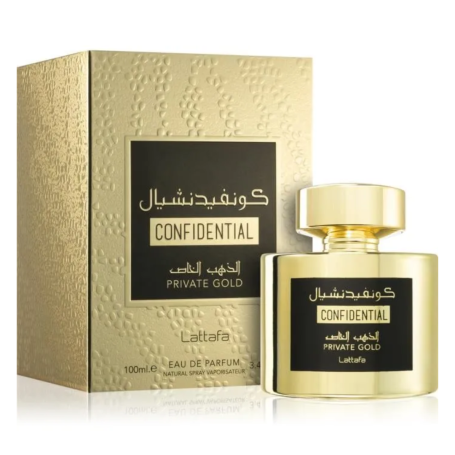 Eau de Parfum Lattafa Confidential Private Gold - unisex - 100ml