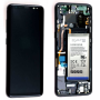 Ecran Samsung Galaxy S8 (G950F) Noir + Châssis + Batterie (Original Démonté) - Grade A