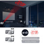 Digital Projection Alarm Clock with Large LED Screen