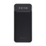 Power Bank with 4 Built-in Cables 10000 mAh - Devia Kintone Series - Black