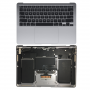 Complete Apple MacBook Pro 13 ″ Silver A2338 - Chassis + Battery + AZERTY Keyboard (Original Disassembled) Grade A