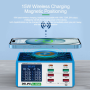 Wireless digital display 8-port charger 100W RELIFE RL-309AW