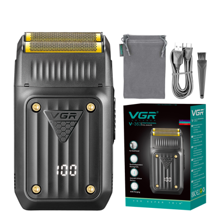 Hair Clipper Cordless Electric Shaver LED VGR V-363