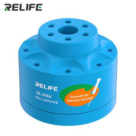 RELIFE RL-078A Screwdriver Rotating Storage