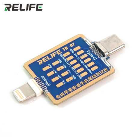 RELIFE TB-07 Android IP phone charging interface test board without disassembly