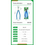 RELIFE RL-112B 90° right angle flat cutting pliers