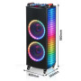 High Power Bluetooth Karaoke Audio Speaker - 12 inches