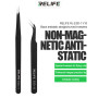 Antistatic Straight Tweezers - Black - RELIFE RL-ESD-11