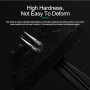 Antistatic Straight Tweezers - Black - RELIFE RL-ESD-11