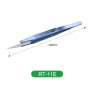 RELIFE RT-11E Titanium Alloy Ceramic Precision Straight Tweezers