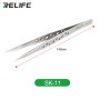 Curved Tweezers with Holes - RELIFE SK-15